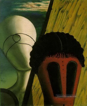  realismus - Zwei Köpfe 1918 Giorgio de Chirico Metaphysischer Surrealismus